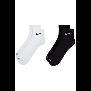 Nike Men's 6-Pack Everyday Ankle Socks Black/White